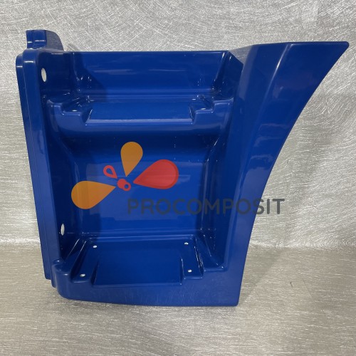 Щиток подножки (Рест.) левый 65115-8405111-50